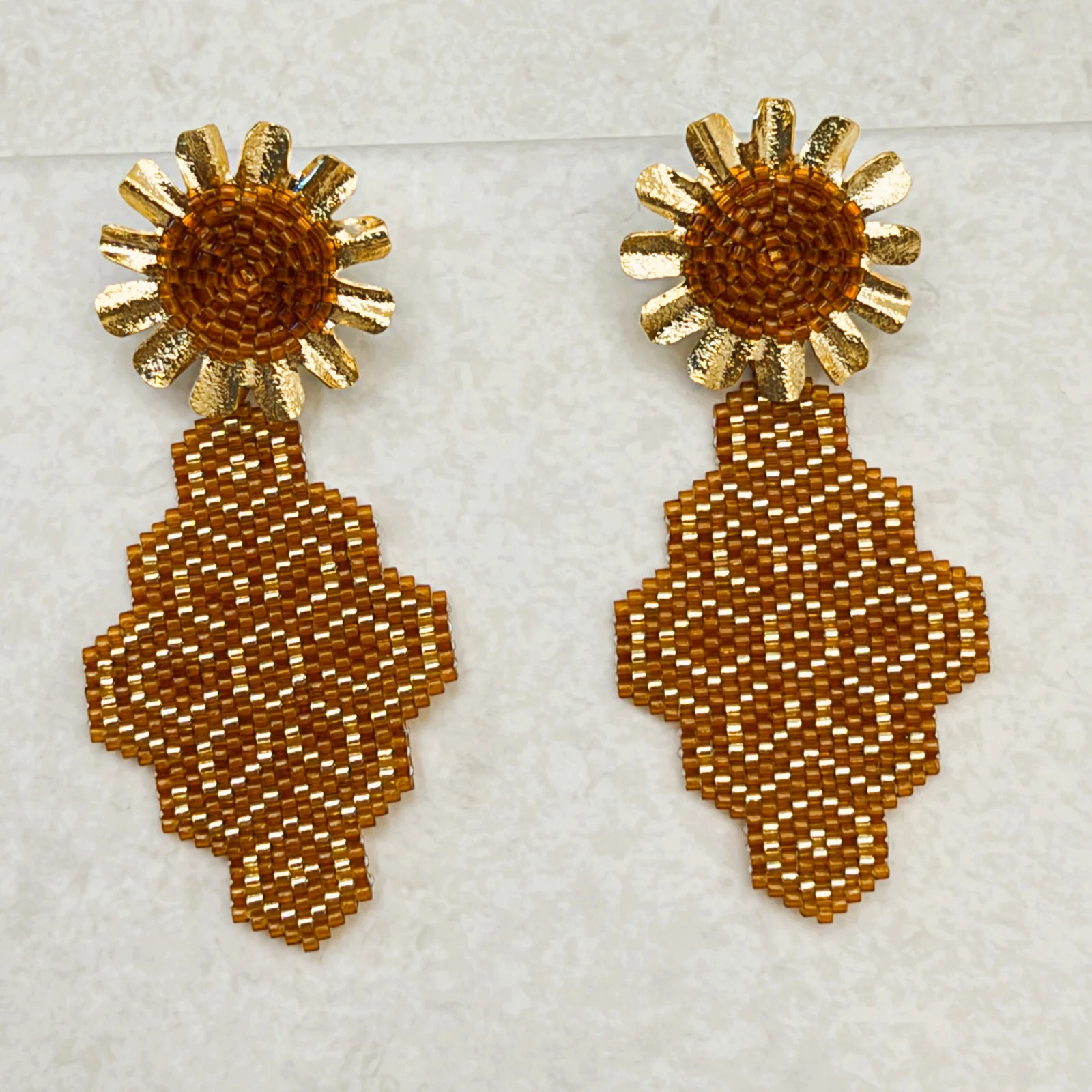 Aretes Miyuki XXL