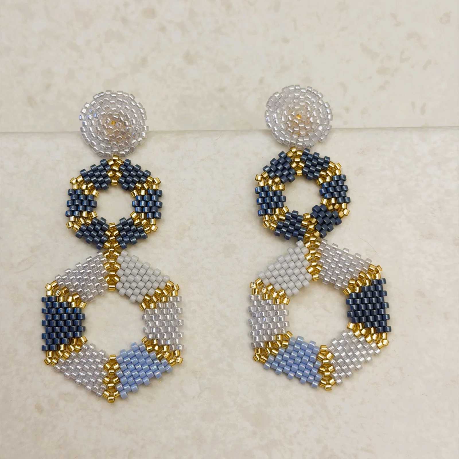 Aretes Miyuki XL