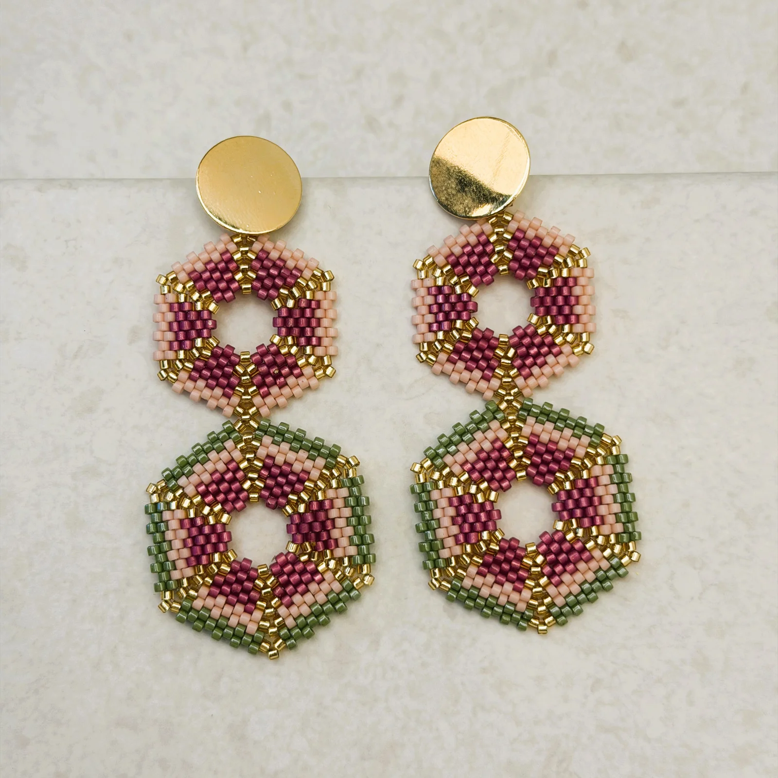 Aretes Miyuki XL