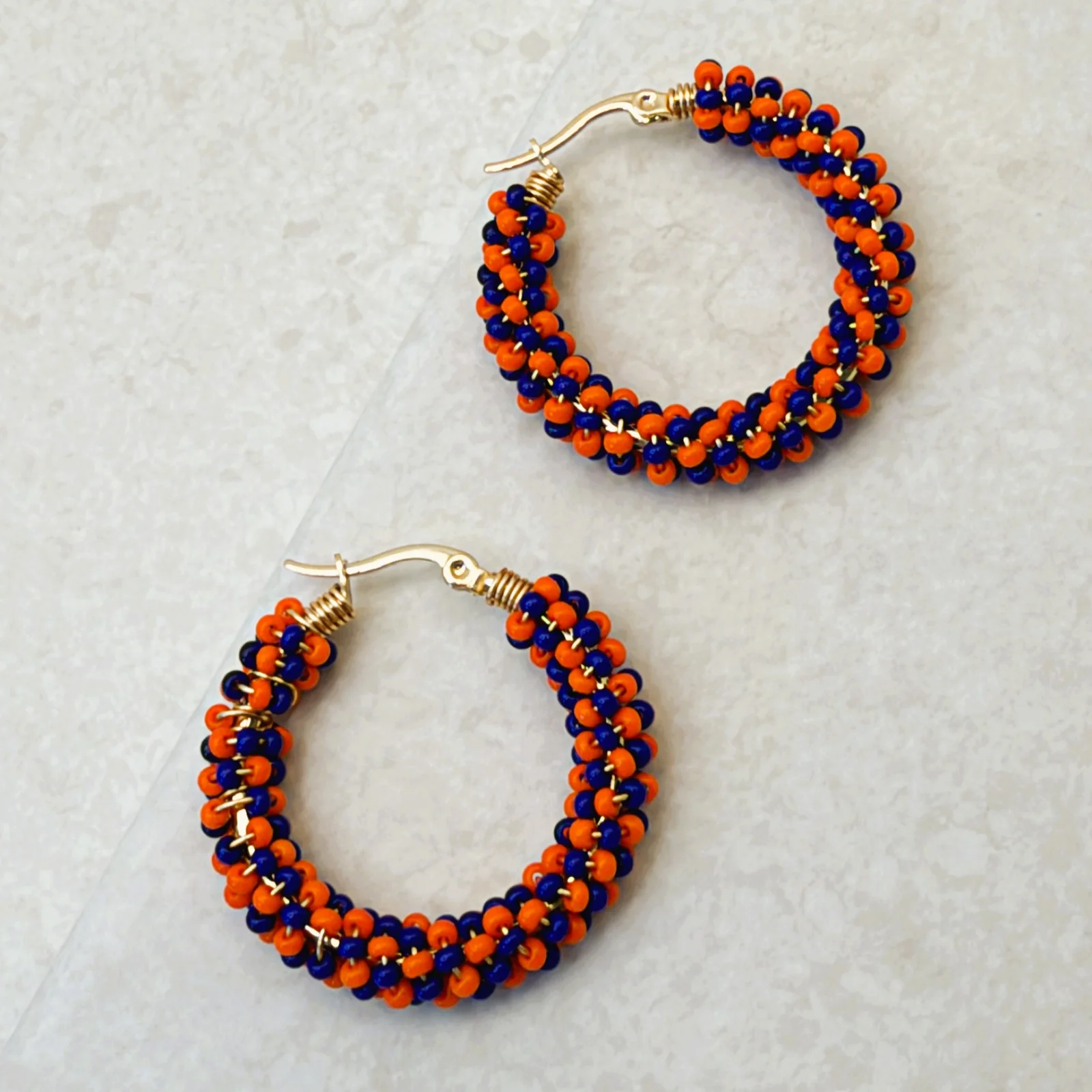 Aretes Aro de Rocailles