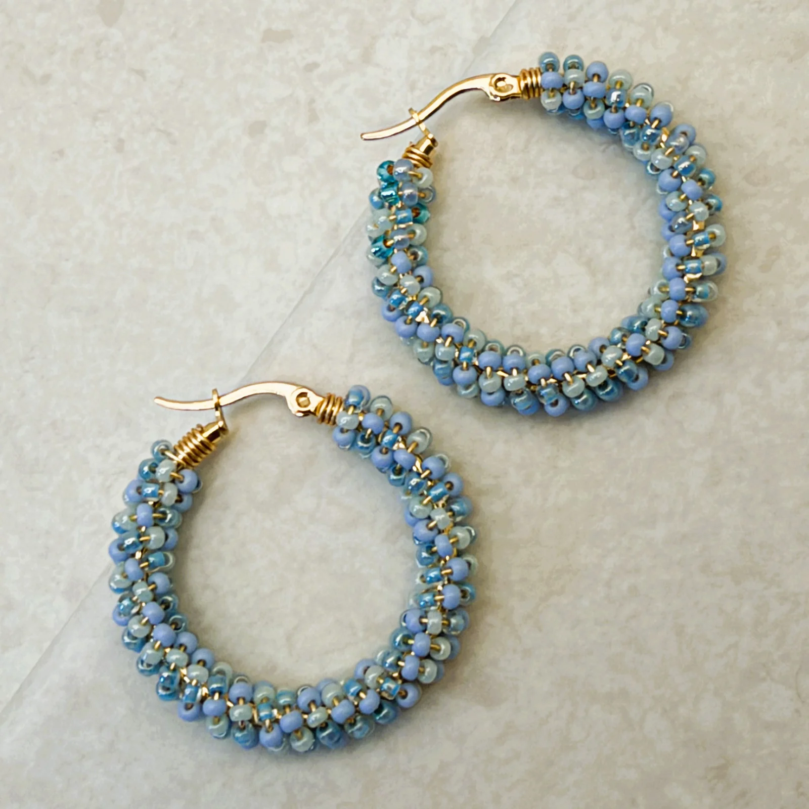 Aretes Aro de Rocailles