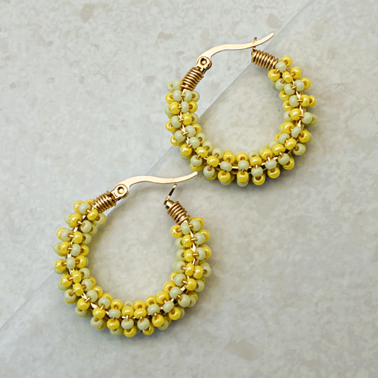 Aretes Aro de Rocailles