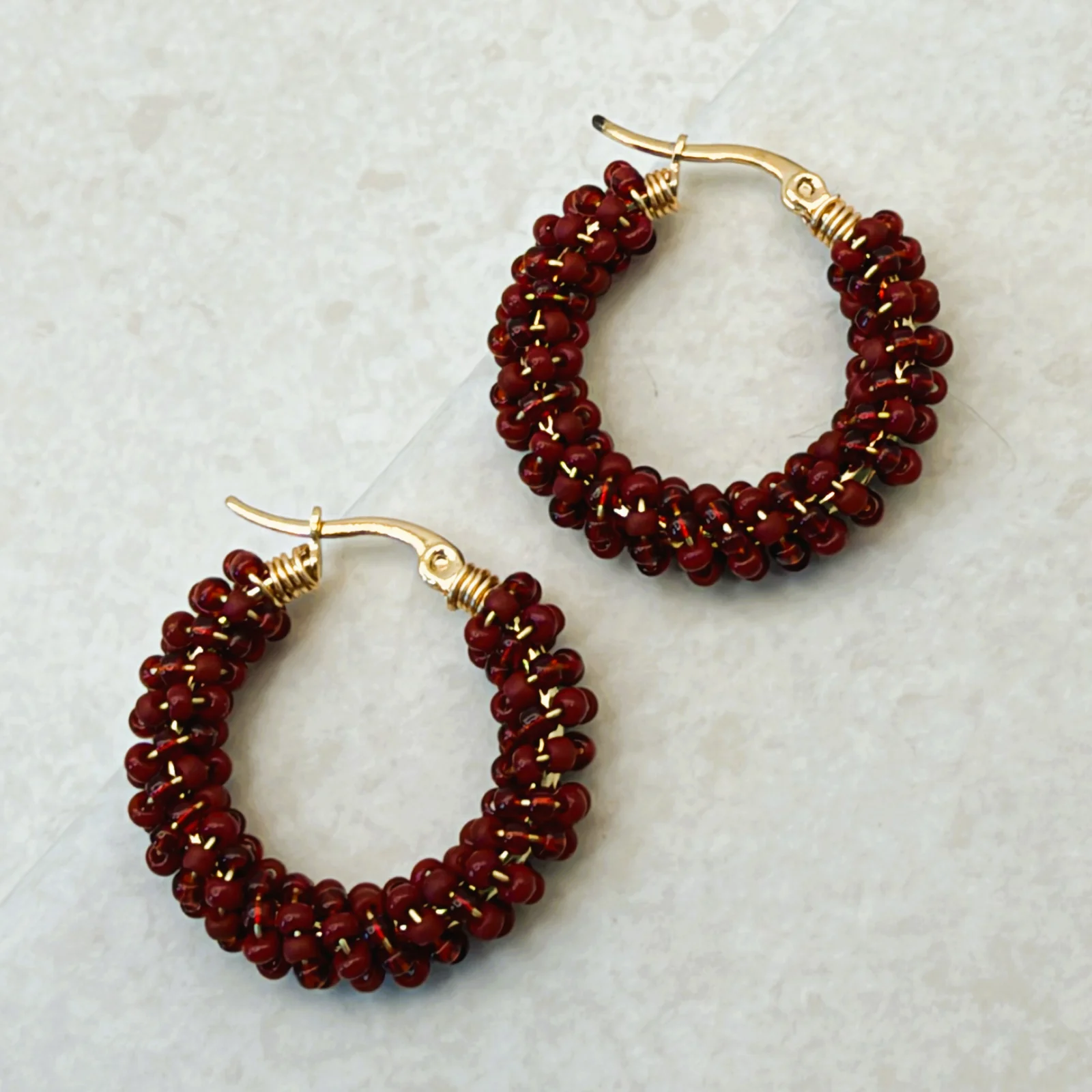 Aretes Aro de Rocailles